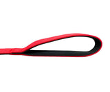 BTactical Nylon Carabiner Clip Dog Lead - Citrus Red