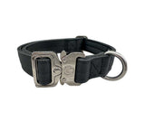 BTactical 2.5cm Nylon Dog Collar - Midnight Black