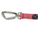 BTactical Nylon Carabiner Clip Dog Lead - Pretty Pink