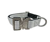 BTactical 2.5cm Nylon Dog Collar - Misty Grey