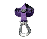 BTactical Nylon Carabiner Clip Dog Lead - Lavender Purple