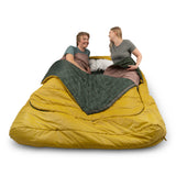 Kelty Tru Comfort Doublewide 20 Sleeping Bag - Olive Oil Gamescape alternate view 6