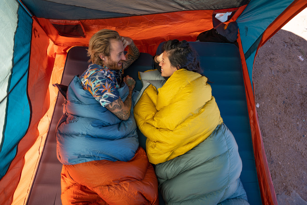Kelty Galactic 30 Down Sleeping Bag - Duck Green Olive Oil alternate view 6