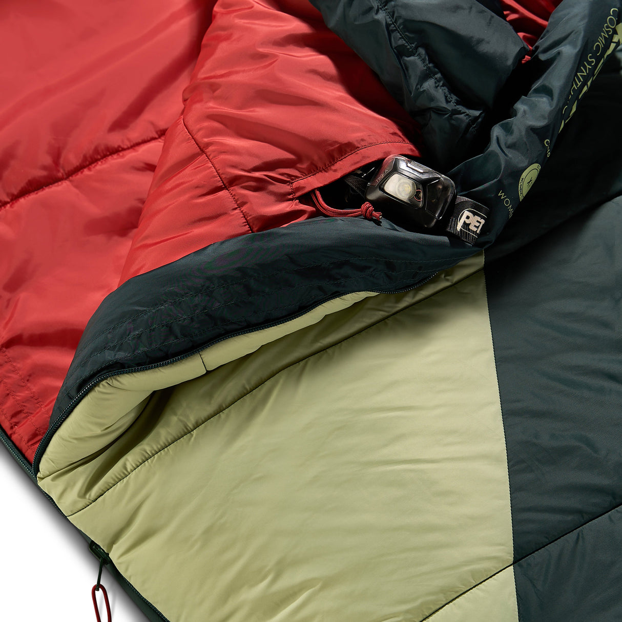 Kelty Cosmic Synthetic 20 Womens Sleeping Bag - Green Gables alternate view 5