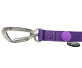 BTactical Nylon Carabiner Clip Dog Lead - Lavender Purple