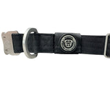 BTactical 4cm Nylon Tracker Dog Collar - Midnight Black