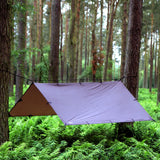 DD Tarp 3x3m in coyote brown for camping