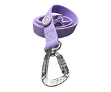 BTactical PVC Carabiner Clip Dog Lead - Pastel Purple