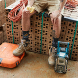 Mongrel 461 Side Zip Safety Boots with Scuff Cap - Stone