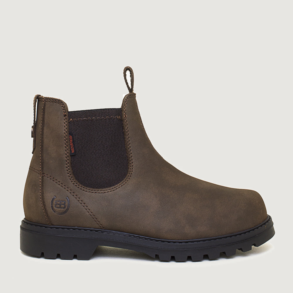 Bareback Vancouver Storm Waterproof Boots - Brown colourway front