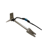 4 in Titanium Hooligan Bar with paracord lanyard, Duckbill, tapered pike and wedge claw