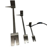 Titanium Hooligan Bar Bundle, 12 in, 8 in and 4 in bars side by side