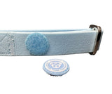 BTactical 2.5cm PVC Dog Collar - Pastel Blue