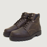 Bareback Buffalo Boots - Brown side profile