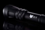 Nightfox XB5 940nm Low Glow Infrared LED Flashlight - side profile