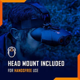 Nightfox Swift Night Vision Goggles - head mount included