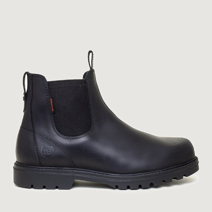Bareback Vancouver Storm Waterproof Boots - Black colourway front