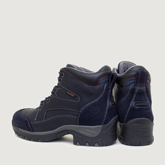 Bareback Blair Storm Waterproof Jodhpur Boots - Blue side profile