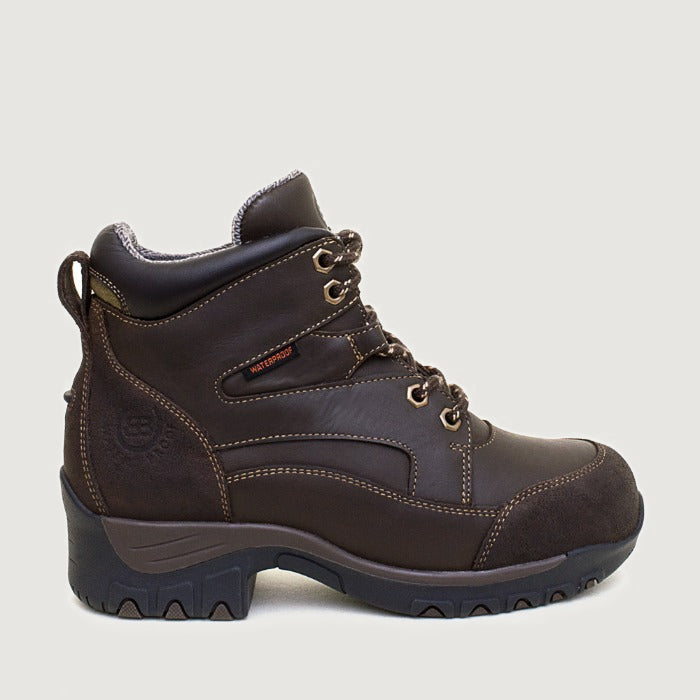 Bareback Blair Storm Waterproof Jodhpur Boots - Brown colourway front