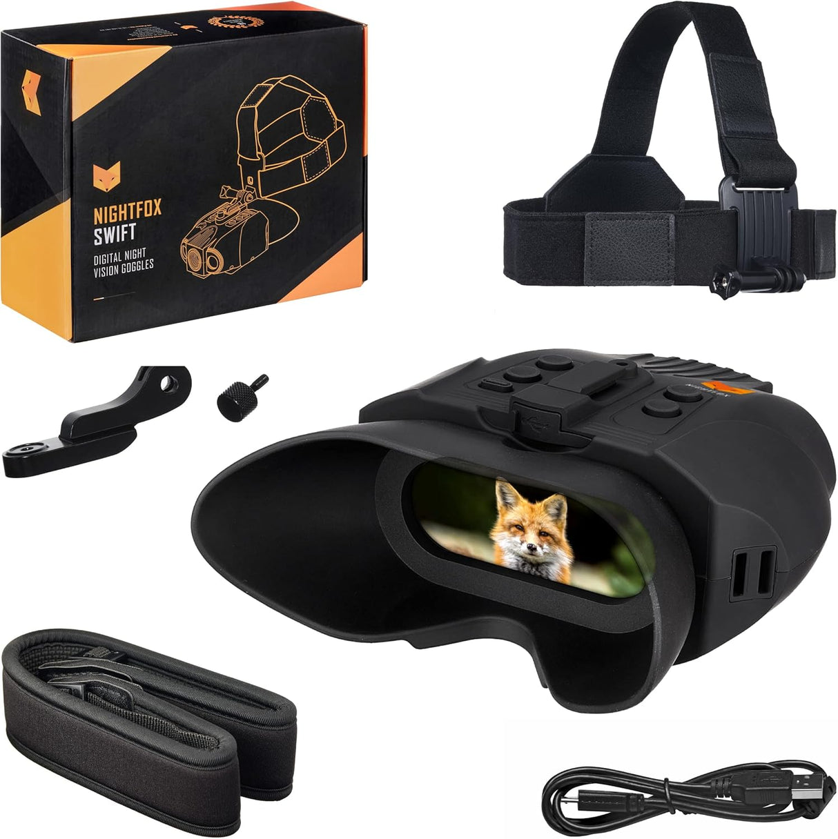Nightfox Swift Night Vision Goggles - front view