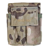 Web-Tex A6 Notebook Holder in BTP camo, front view