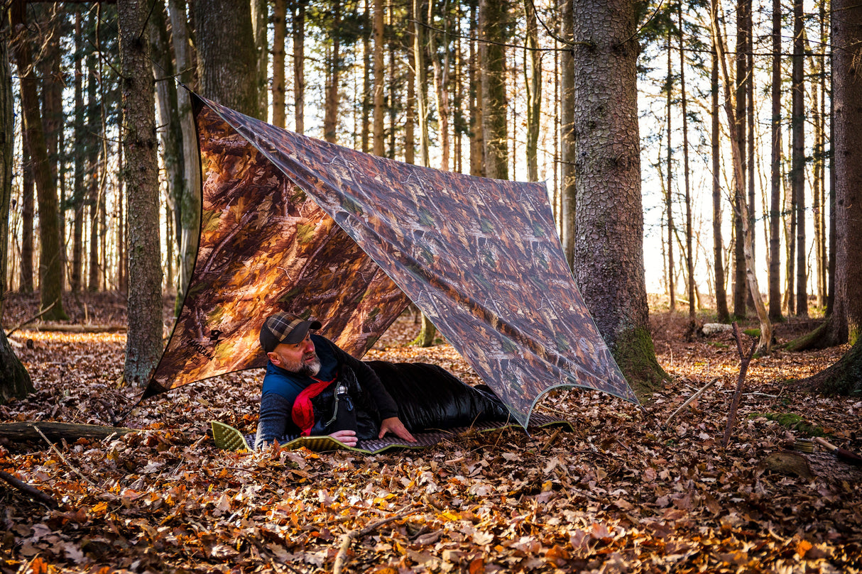 Amazonas Traveller Tarp - Forest Camo - image 5