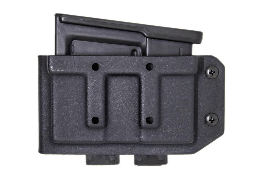 Accuracy International AX MKIII Magazine Carrier in black from the front