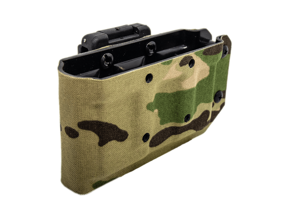 Accuracy International AX MKIII Magazine Carrier in Multicam wrap