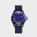 Rotate North Atlantic Dive Watch (40mm) - Deep Night Rubber Strap