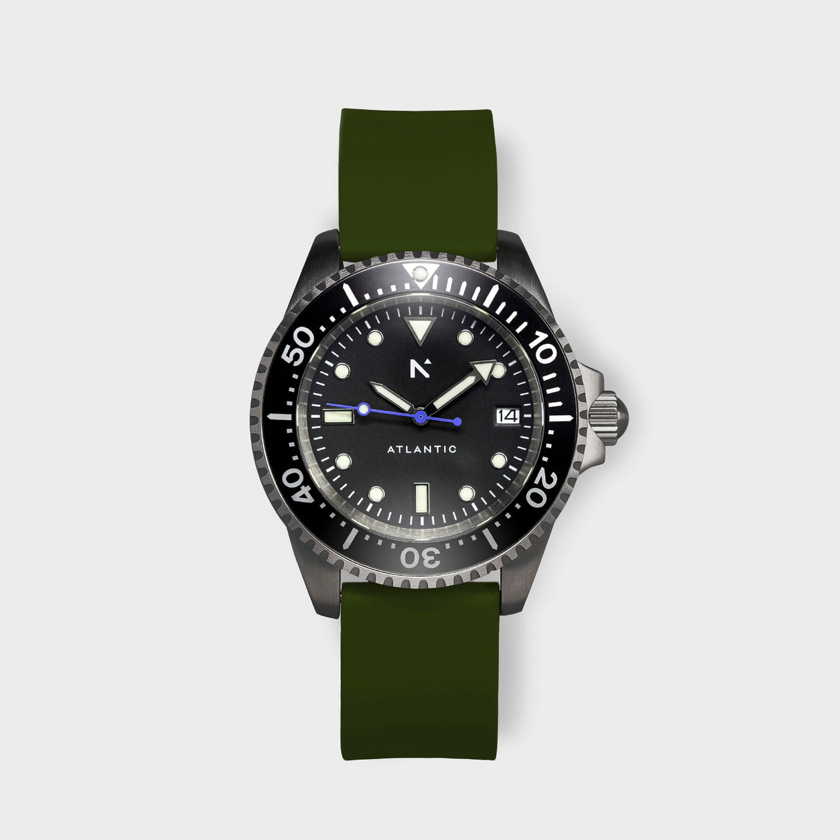 Rotate North Atlantic Dive Watch (40mm) - Moss Green