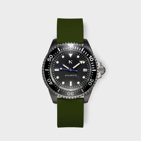 Rotate North Atlantic Dive Watch (40mm) - Moss Green