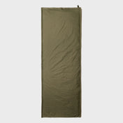 Snugpak Antarctic Mat WGTE in Olive Green - mat unrolled showing full length