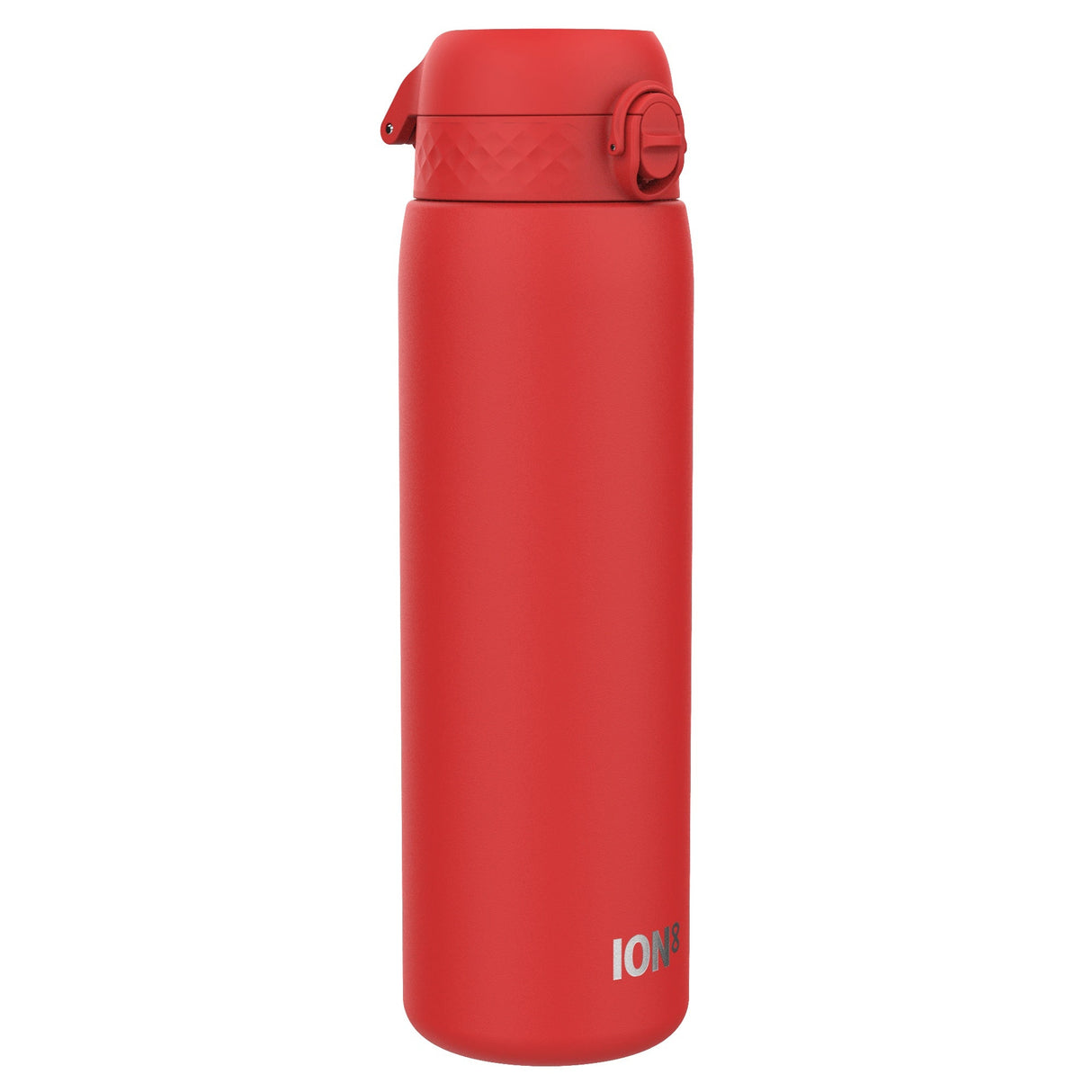 ION8 Leak Proof 1 Litre Thermal Water Bottle, Insulated Steel, Red, 1L