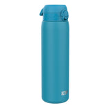 ION8 Leak Proof 1 Litre Thermal Water Bottle, Insulated Steel, Blue, 1L