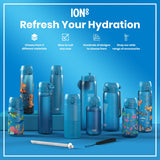 ION8 Recyclon Leak Proof Water Bottle, Blue, 750ml