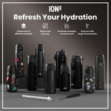 ION8 Recyclon Leak Proof Water Bottle, Black, 1L