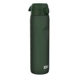 ION8 Recyclon Leak Proof Water Bottle, Dark Green, 1L