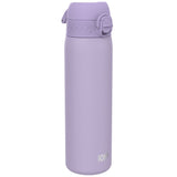 ION8 Steel Slim Leak Proof Water Bottle, Light Purple, 600ml