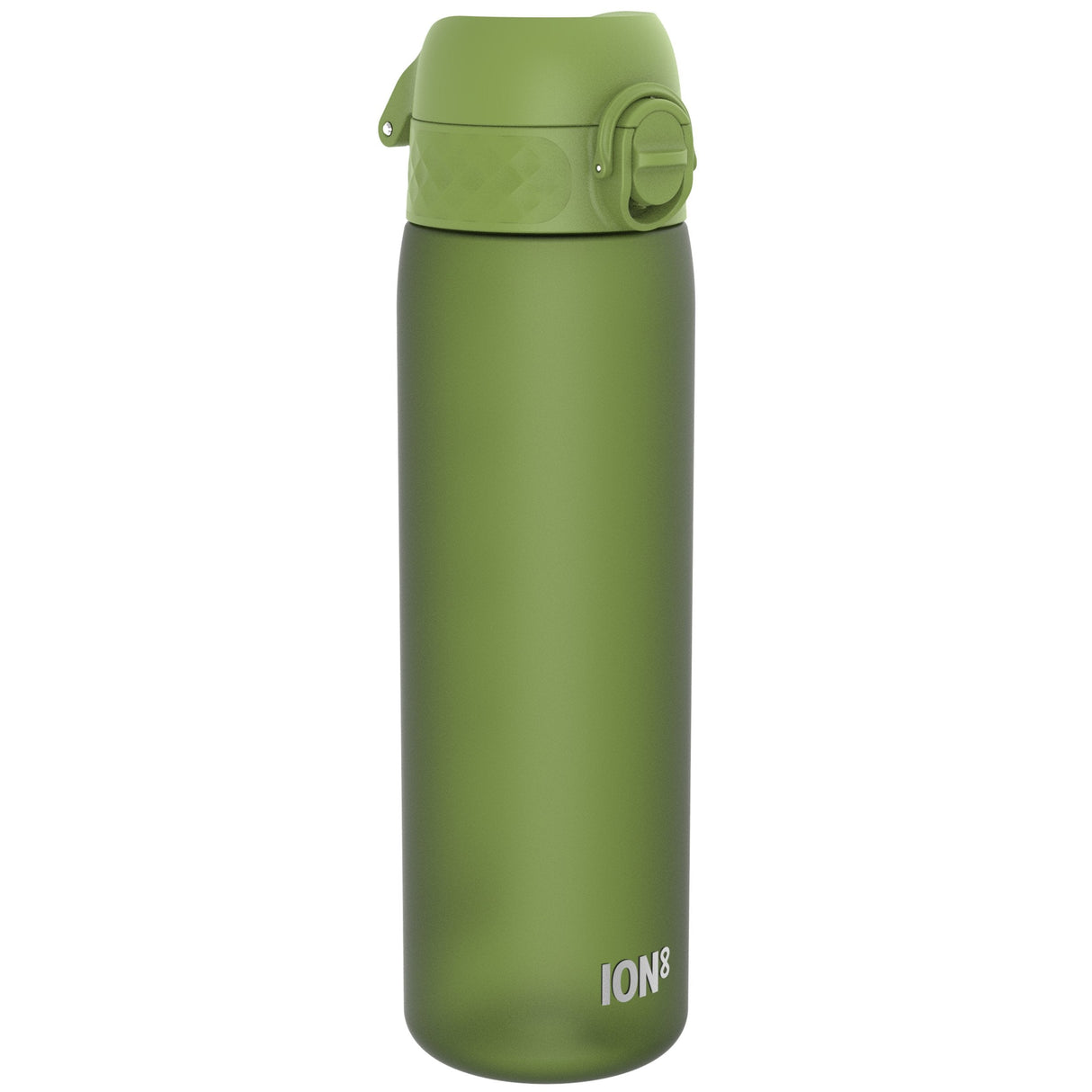 ION8 Recyclon Slim Leak Proof Water Bottle, Khaki Green, 500ml