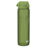 ION8 Recyclon Leak Proof Water Bottle, Khaki Green, 1L