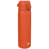 ION8 Steel Slim Leak Proof Water Bottle, Hearty Orange, 600ml