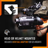 Nightfox Prowl 2 Monocular Night Vision Goggles - IP65 rated in wet conditions