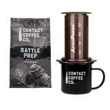 Coffee Care Package - Aeropress Coffee Maker, Mug & Coffee