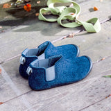 Gumbies Brumby Slipper Boots - Men's Navy & Grey alternate view 5