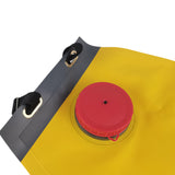 Red screw cap on the 100 mm filler opening of the Bush Fire Aqua Backpack