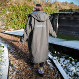 Gumbies S-Cape Changing Robe - Charcoal & Blue alternate view 5