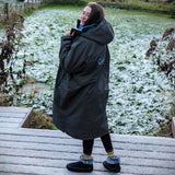 Gumbies S-Cape Changing Robe - Charcoal & Blue alternate view 4