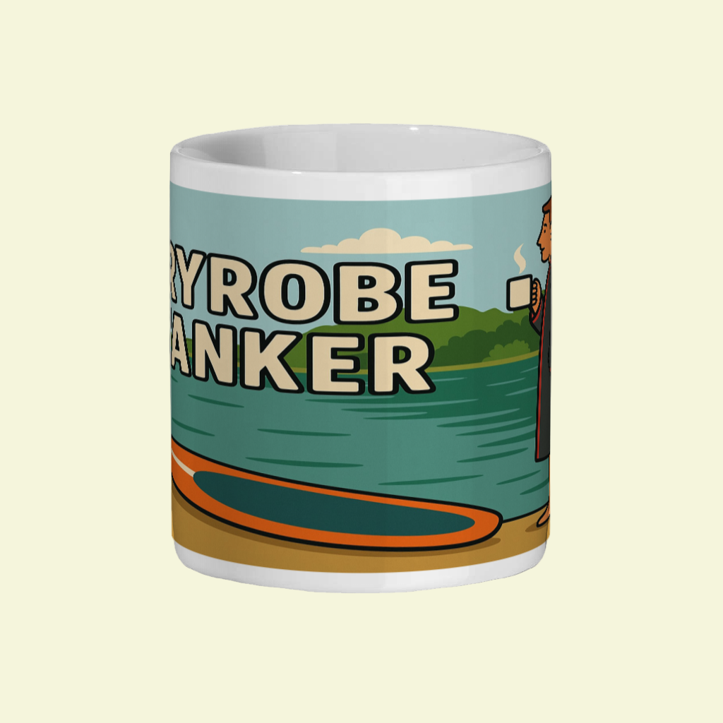 Dryrobe Wanker Ceramic Mug 11oz - for Him