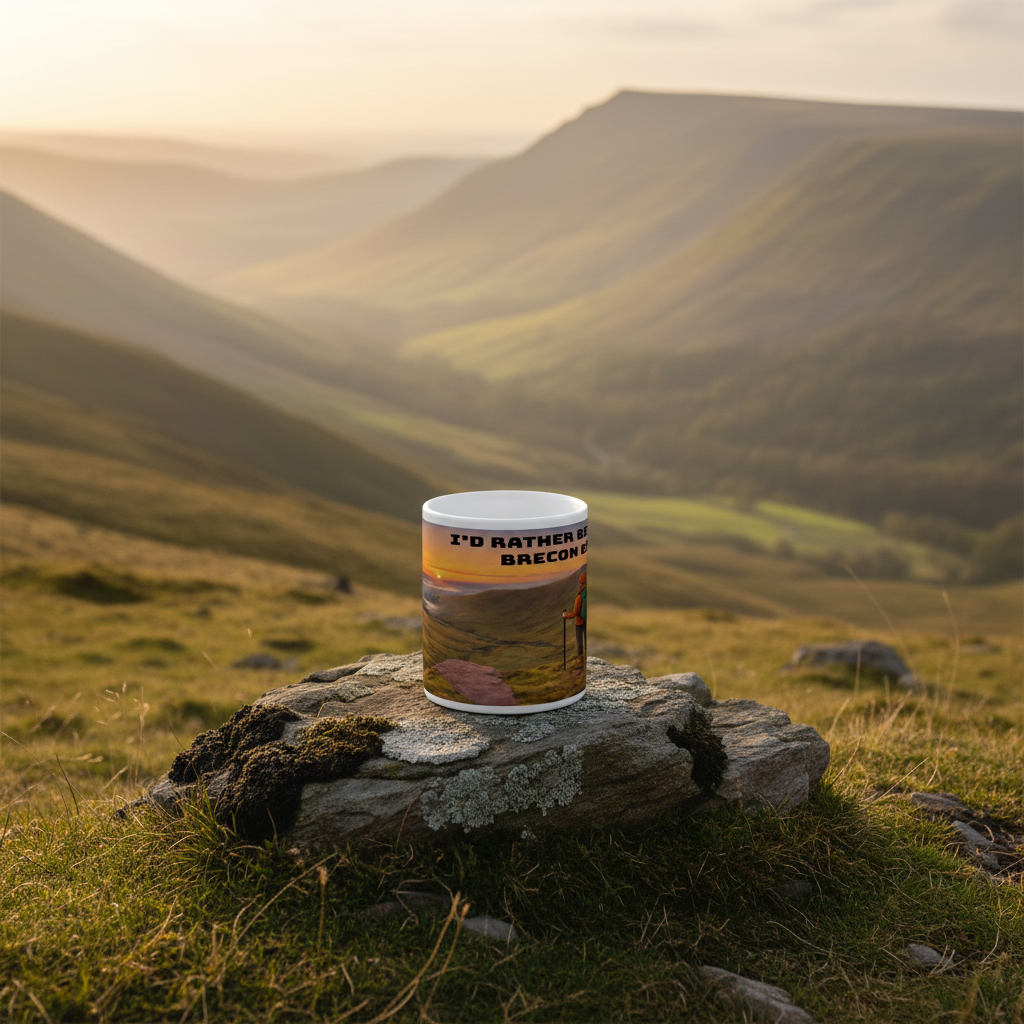 I'd Rather Be on Brecon Beacons Ceramic Mug 11oz - for Him