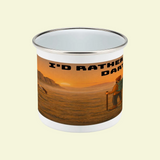 I'd Rather Be on Dartmoor Enamel Mug 12oz – for Him